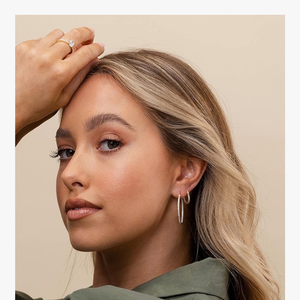 NEW Gold Hoop Earrings